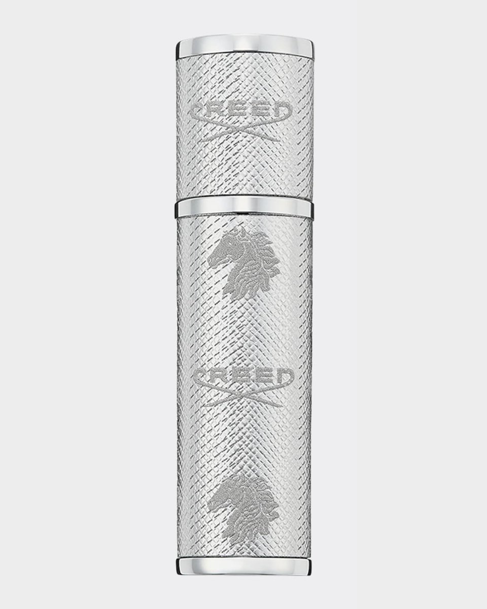Refillable Silver Travel Spray Atomizer, 0.16 oz.